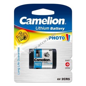 Fotobatterij Camelion 2CR5 / 2CR5M 1er blisterverpakking