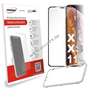 Het glas van de vertonings Beschermende Film Veiligheid voor iPhone X, iPhone XS, 11 Pro, stofafstotend 2.5D HD