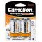 Camelion Ni-MH oplaadbare batterij HR20 Mono D 2er blaar 10000mAh