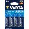 Batterij Varta 4906 Mignon cel 4pcs blisterverpakking