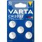 Lithium knoopcel Varta CR2032, vervangt DL2032 IEC CR2032 5-pack blisterverpakking