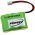 Batterij voor hondenhalsband (ontvanger) Dogtra 300M / EF-3000 / 200NCP / Type 35AAAH3BMX