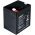 Powery Lood-Gel Accu voor USV APC Smart-UPS RT 3000 - Marine