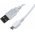 Goobay USB 2.0 Hi-Speed kabel 1m met Mirco USB-aansluiting Wit