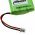 Batterij voor hondenhalsband (ontvanger) Dogtra 300M / EF-3000 / 200NCP / Type 35AAAH3BMX