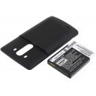 Accu voor  LG G3 / Typ BL-53YH zwart 6000mAh