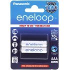 Panasonic eneloop batterij AAA blister van 2 (BK-4MCCE/2BE)