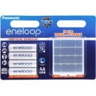 Panasonic eneloop Batterij AA - Blister van 4 + beschermdoos (BK-3MCDEC4BE)