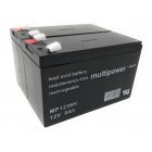 Loodbatterij MP1236H voor UPS APC Smart-UPS 750 9Ah 12V (vervangt ook 7,2Ah/7Ah)