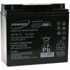 Powery Lood gel batterij 12V 18Ah