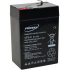 Powery Lood gel batterij 6V 5Ah