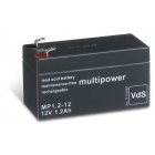 Loodbatterij (multipower) MP1.2-12 Vds