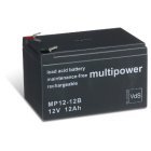 Loodbatterij (multipower ) MP12-12B Vds