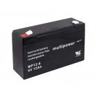 Loodbatterij (multipower ) MP12-6