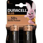 Batterij Duracell Plus MN1400 LR14 Baby Blister van 2