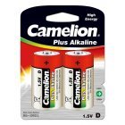 Batterij Camelion Plus Alkaline LR20 Baby D Blister van 2