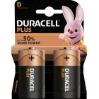 Batterij Duracell Plus MN1300 LR20 Mono Blister van 2