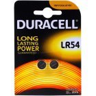 5x Duracell Knoopcel Type AG10 2er Blister