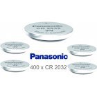 Panasonic Lithium knoopcel CR2032 / DL2032 / ECR2032 400 stuks los
