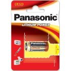 Fotobatterij Panasonic Fotovermogen 123 CR123A RC R123 1er blisterverpakking