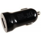 Auto Reis Lader 12-24V -  1x USB 1000mA Zwart