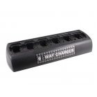 6-fach Oplader voor accu Kenwood TK250/ 250G/ 350G/350N/353/353N/ Type KNB-12A 6-fach Oplader voor accu Kenwood TK250/ 250G/ 350G/350N/353/353N/ Type KNB-12A